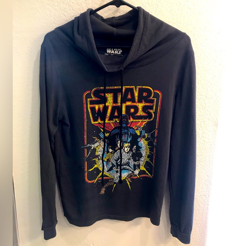 Star Wars Graphic Hoodie, Small, Black, Lucasfilm